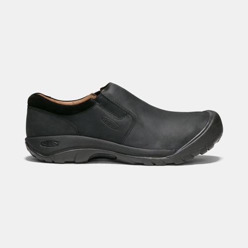 Chaussures Keen Soldes | Slip On Keen Austin Casual Waterproof Homme Noir (FRW586192)